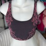 Lululemon Pink And black sport bra Photo 0