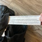 Mango Black Faux Leather Paper Bag High Waisted Pants Size XS Photo 6