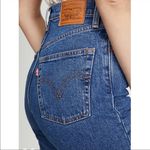 Levi's LEVI’S • premium wedgie straight high waisted button fly jeans sz 26 Photo 3