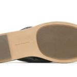 Hush Puppies Emily Toepost Sandal in Black Leather Size 10 NEW Photo 1