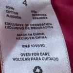 Seven7  Women's Vibrant Pink Straight Leg Jeans Size 4 30 inseam Photo 6