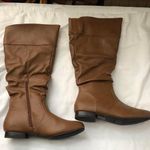 Dream Paris NIB  Tan brown knee high mid calf slouchy boots Size 8.5 Photo 0