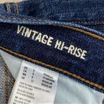 American Eagle  Outfitters Vintage Hi Rise Button Fly Crop Jeans Blue 8 Photo 10