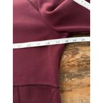 Athleta  Maroon Dress Fitted Full Zip Mock Neck Activewear Athleisure‎ Womens Photo 4