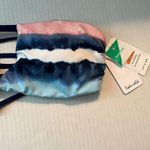 Splendid  Swim Top Tie Dye Stripe Reversible Soft Cup Bandeau Bikini Top Sz S NWT Photo 9