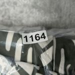 Chico's Sweater Womens Large White Green Geometric Slinky Jersey Knit Lagenlook Photo 7