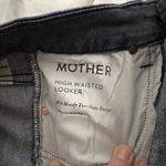 Mother High Waisted Looker Skinny Jeans In Miss Moody Two Shoes Racer Size 27 Gray Photo 7
