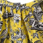 STAUD  Garden Yellow Marigold Toile Sheer Puff Long Sleeve Dress size XS Photo 8