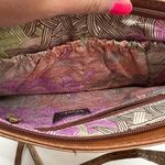 The Sak Indio leather satchel- Tabacco Ribbon boho brown bag adjustable straps Photo 10