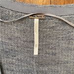 Free People  TGIF Slouchy High-Low Snap Front Cardigan in Heather Gray Size XS Photo 4