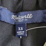  Black Lace Mini Skirt NWT Size XS Madewell Black Pull-on Skirt Photo 4