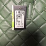 Badgley Mischka  Green Quilted Satchel Photo 5