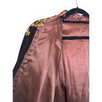 Vintage Moroccan Brown Velvet Kaftan with Gold Embroidery Robe medium Photo 15