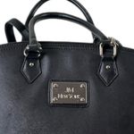 Joy Mangano New York Bag Satchel Crossbody Strap Black Handbag Saffiano Leather Photo 11