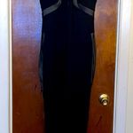 Emerald Sundae  Mesh Black Slit Dress Photo 0