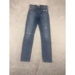 AGOLDE Size 27 Sophie High Rise Skinny Ankle Jeans Pentacle Distressed Stretch Photo 1