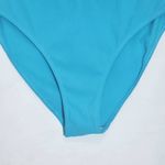 AI'IMAGE Blue Bikini with Light Blue Trim and High Waist Bottoms NWT Size 2XL Photo 3