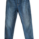 Hudson Jeans Hudson Zoeey Double-Hem Straight Crop High Rise Denim Jeans Women's Size 26 Photo 0