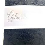 Chelsea28 00s CHELSEA 28 NORDSTROM Vintage Black Floral Mesh Socks Photo 3