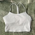 Alo Yoga Alo white ribbed cropped cami top  Photo 0
