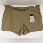 The North Face ‎ Paramount Trail Shorts Military Olive Womens Plus Size 26W NWT Photo 2