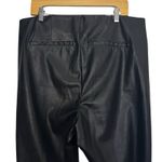Old Navy  Extra High Waisted Faux Leather Pants Womens 18 Tall Office Rock Grunge Photo 3