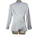 Reiss Neya textured silver one button blazer sz 0 Photo 4