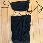 White Fox Boutique  Black crop top and skirt set. I’m happy to send more pics! Photo 1