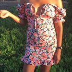 Nasty Gal Floral Mini Dress Photo 0