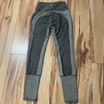Free People  Movement Leggings Sz XS Soft Textured Olive Gray ColorBlock Hi-Waist Photo 7