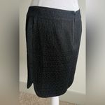 Zadig & Voltaire Deluxe metallic Black textured Pencil Skirt Photo 4