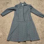 70s suit dress Blue Size L Photo 3