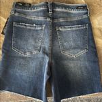 Liverpool Kristy high rise Denim shorts 6 / 28 raw hem frayed nwt Photo 2