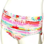 ZeroXposur Palm Tree neon high waist bikini bottoms only‎ XL Photo 0