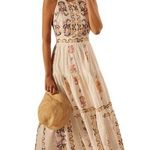 Anthropologie By Medallion Halter Maxi Dress Photo 0