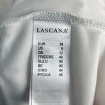 NWT Lascana Rounded Neckline Dress size 6 White Photo 6
