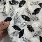 1980s 'Alyce Designs' Sequinned Cocktail Dress Evening Formal Gown Sz 8 Black Photo 3