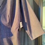 Liz Claiborne NWT Deadstock Blue power suit Button Up dress 10 Photo 2