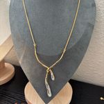 Alexis Bittar  Gold and Silver Crystal Necklace Photo 6