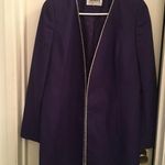 Night Studio New York vintage skirt suit, size 10 Purple Photo 0