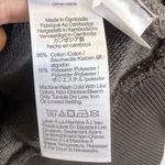 Madewell NWT Boyfriend Midweight Hoodie Sweatshirt in Coal - Size: Small Photo 4