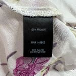 Tops Torrid White Floral Crepe Shirttail Kimono Sz 1X 2X Photo 3