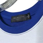 Junk Food NFL Denver Broncos Color Block Crop Short Sleeve Tee Small White Photo 4