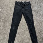 AGOLDE Sophie Skinny Ankle Women's Jeans, Black Sz 28 Photo 0