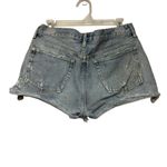 AGOLDE Parker Women's Shorts Distressed Frayed Hem Casual Blue Jean Size 29 Photo 1