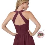 Azazie Claudia Cabernet A4 Photo 2