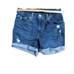 Levi's Levi’s Mid Length Shorts Mid Rise 4” inseam Roll Tab Sz 27 Photo 5