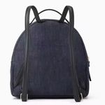 Kate Spade Grove Street Denim Poppy Embroidered Backpack New with Tag MSRP $299 Photo 8
