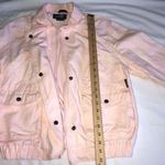 Izzi Jacket Womens S Vintage 80's Cotton 1985 Hong Kong Peach Orange Lightweight Photo 9