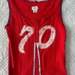 BDG  Red Graphic Tank Photo 1